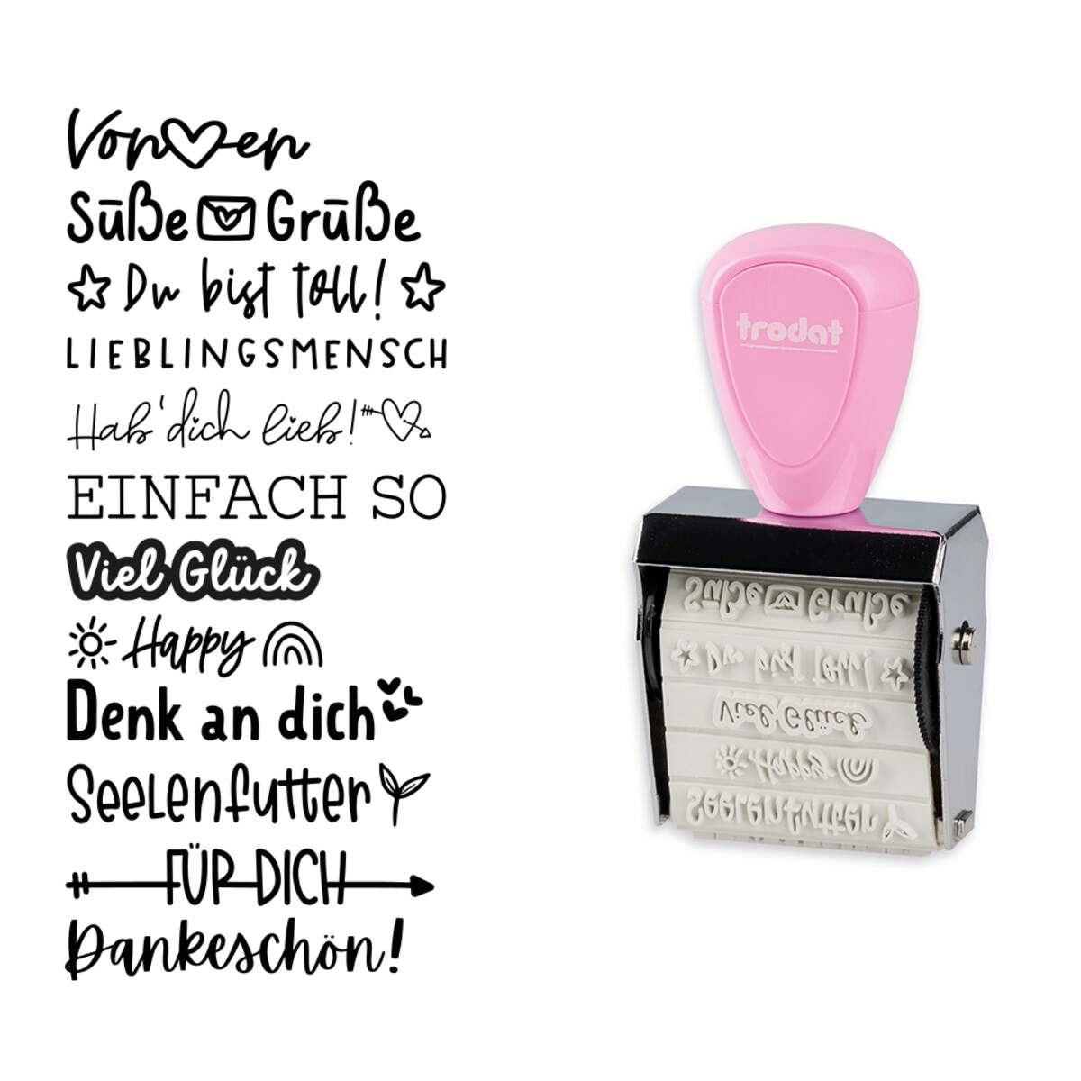 Trodat Creative Mini Nette Botschaften Set