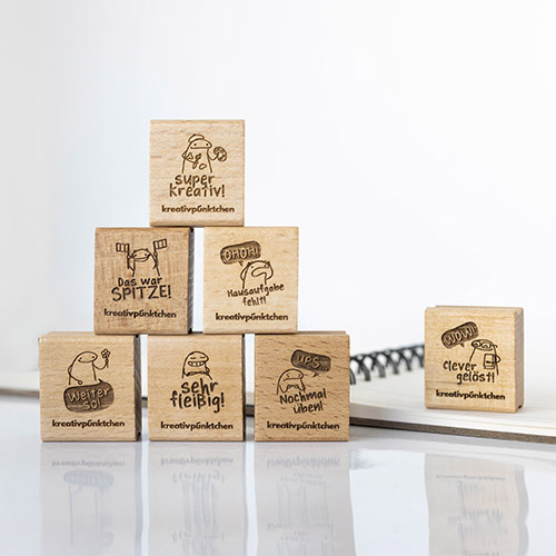 Lehrerstempel Set A